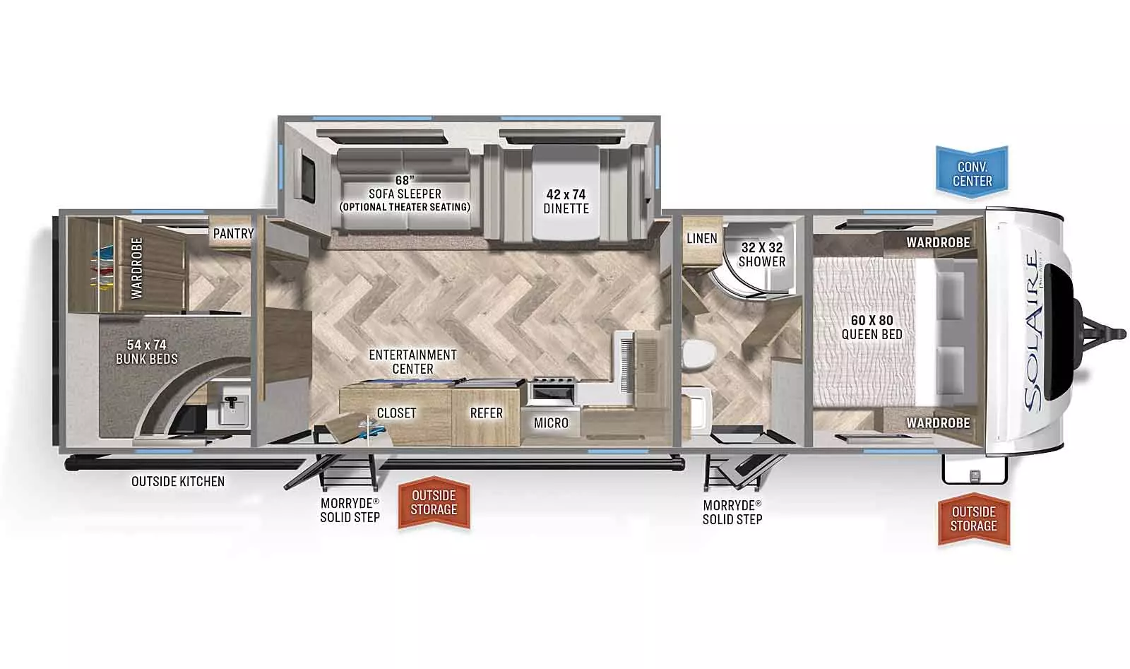 315DQBH Floorplan Image