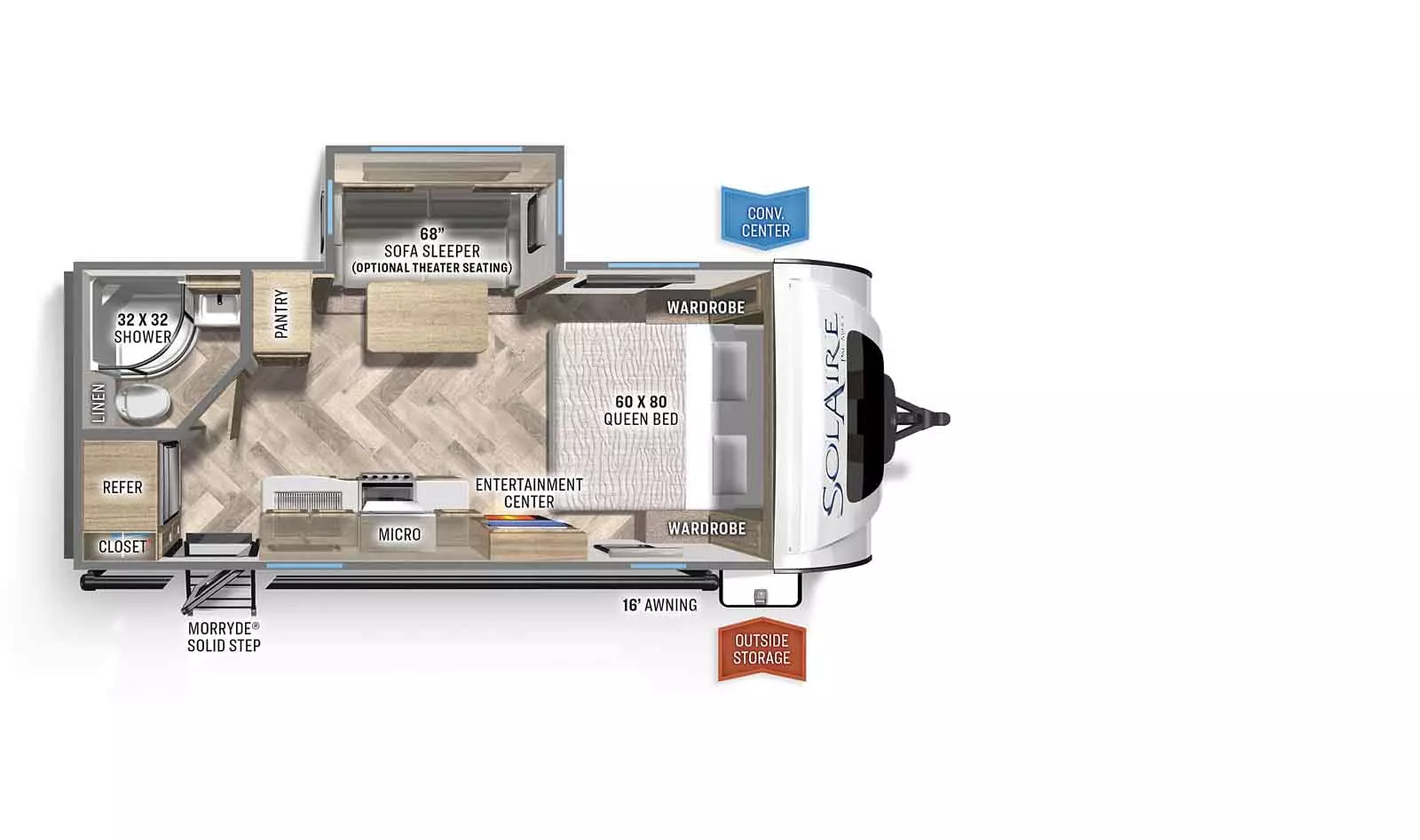 208SS Floorplan Image