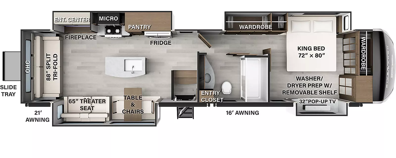 393RL Floorplan Image