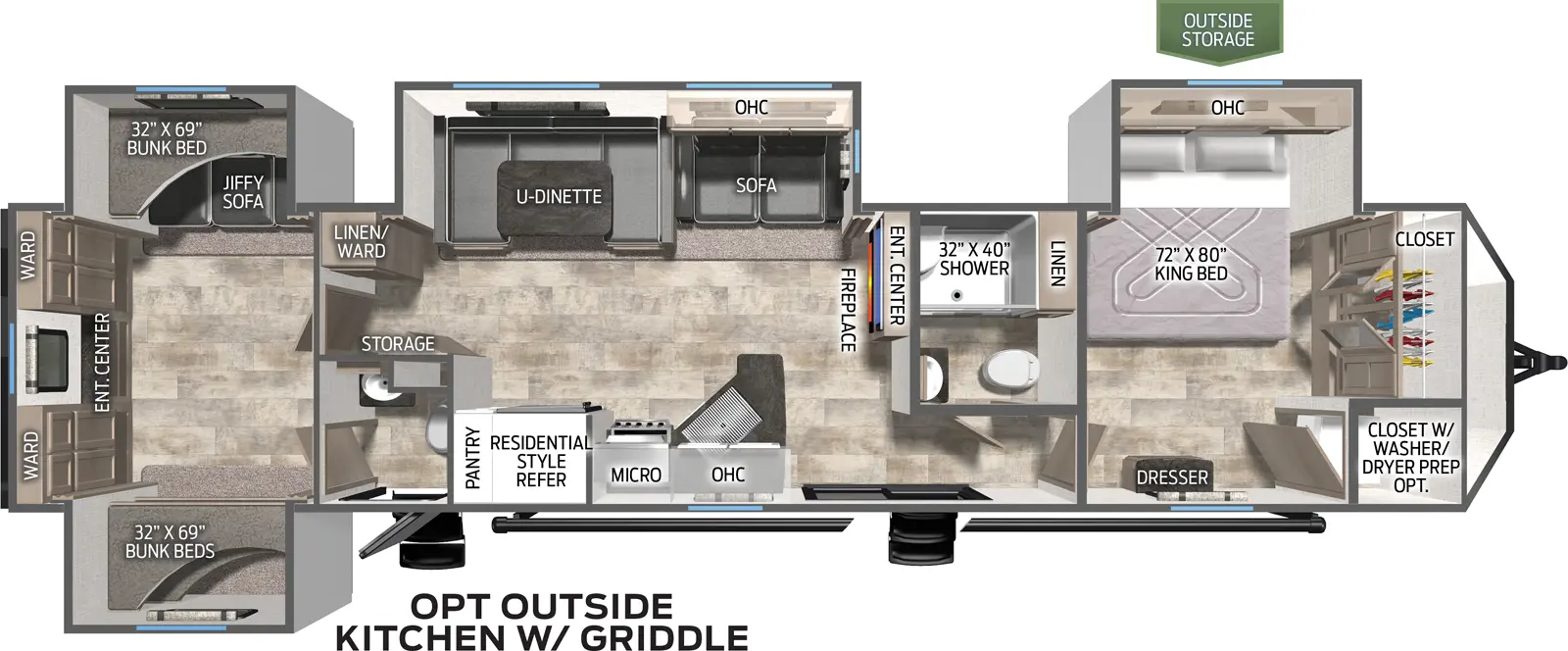 Puma Destination 39PQB Floorplan