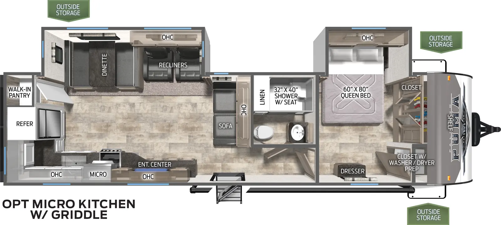 Puma 30RKQS Floorplan