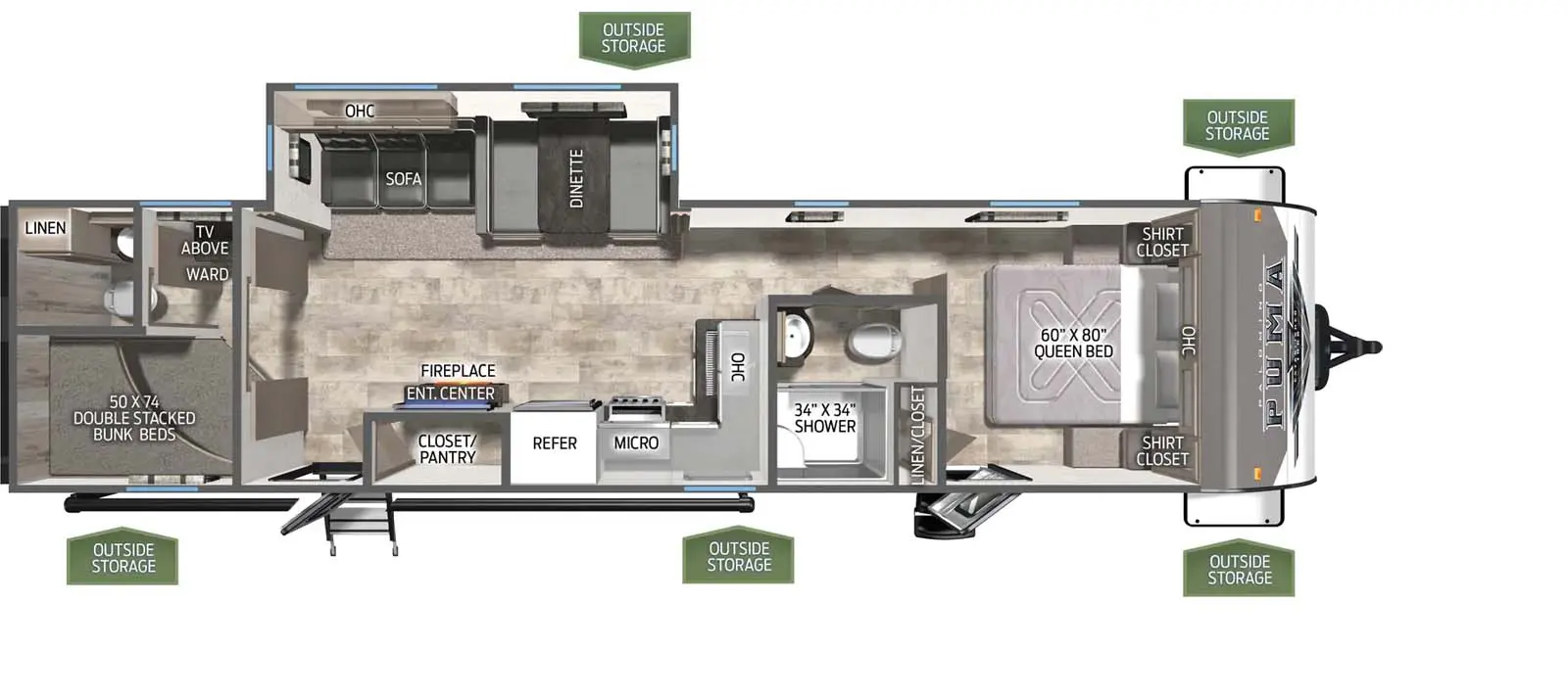 29BHQB Floorplan Image